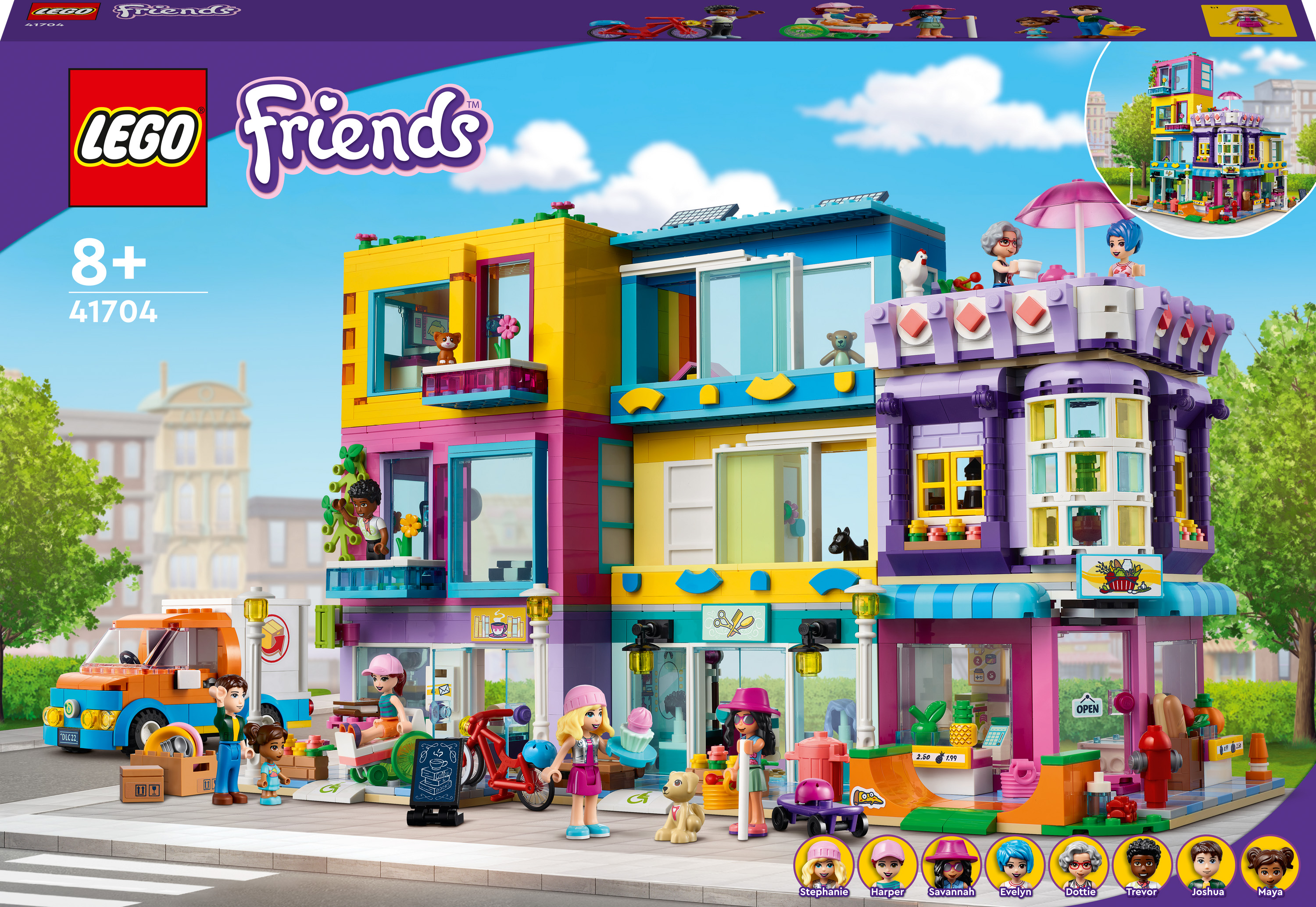 Lego Friends 41704 Конструктор Большой дом на главной улице – Goodshop.md.  Купить Lego Friends 41704 Конструктор Большой дом на главной улице по  выгодной цене в Кишиневе, Молдове.