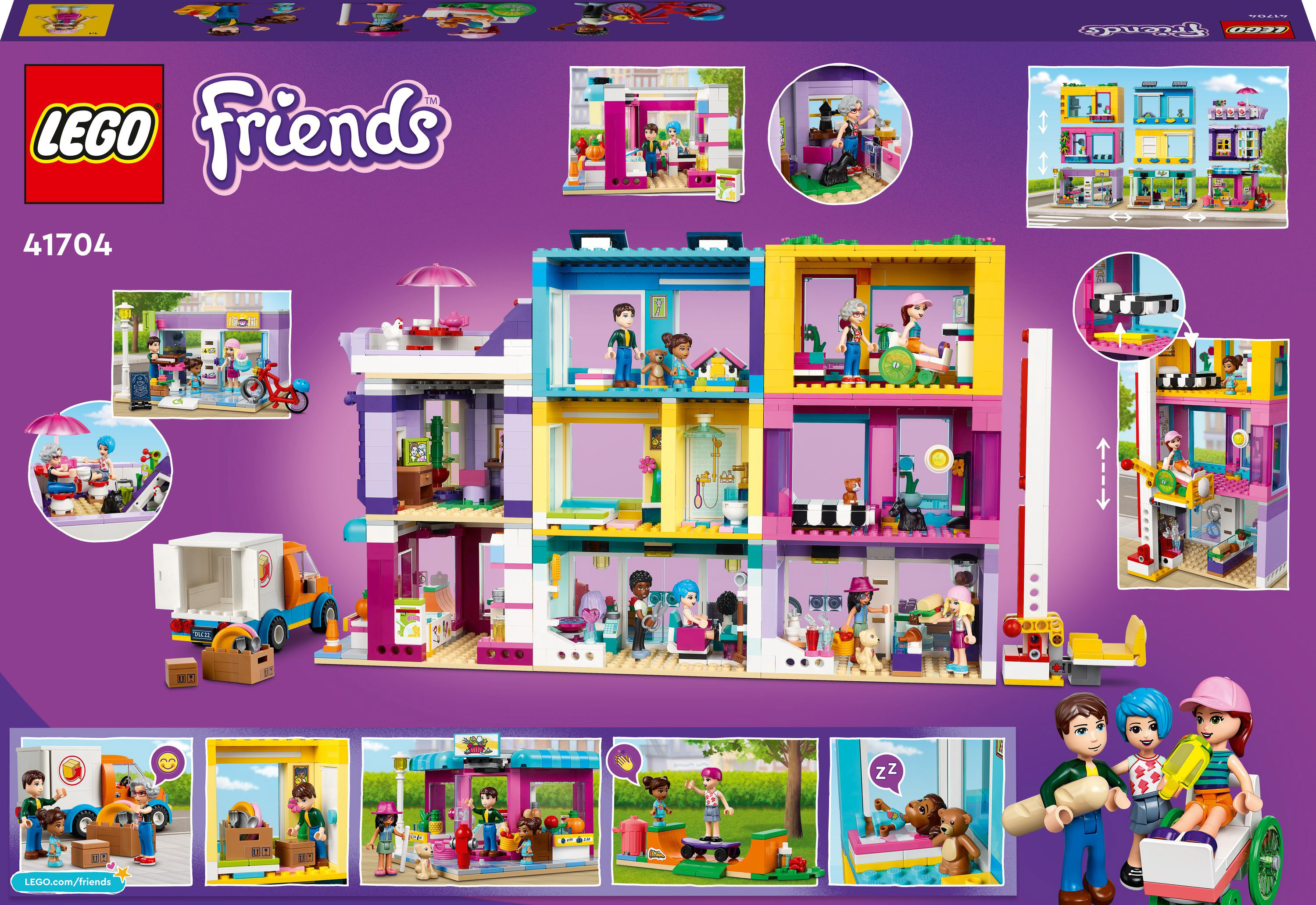 Lego Friends 41704 Конструктор Большой дом на главной улице – Goodshop.md.  Купить Lego Friends 41704 Конструктор Большой дом на главной улице по  выгодной цене в Кишиневе, Молдове.