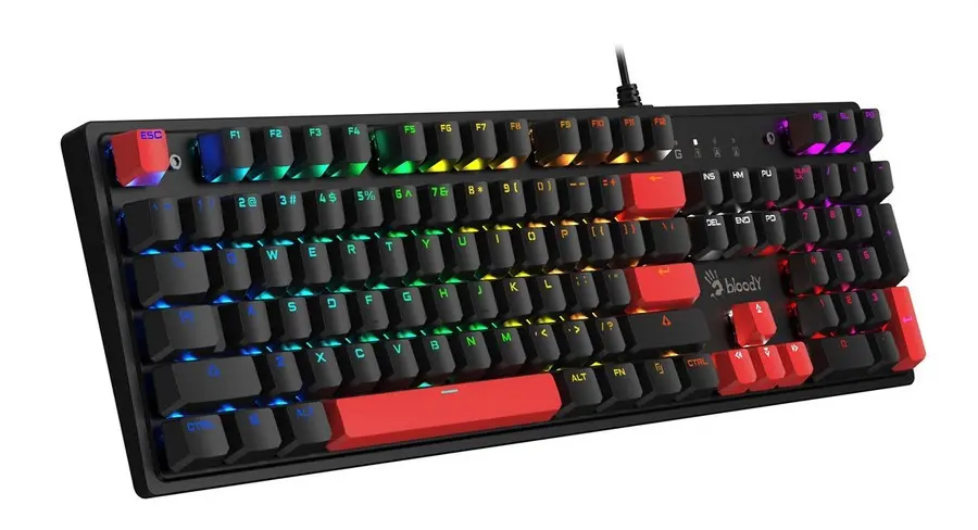 Tastatura Bloody S510R Cu fir Fire Black Goodshop.md. Cumpara