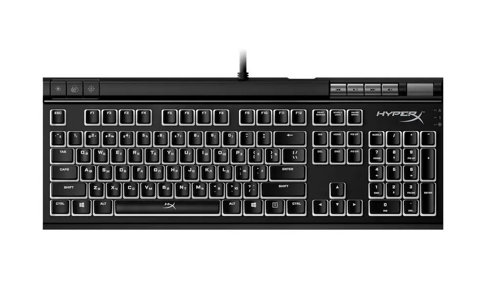 Tastatura HyperX Alloy Elite 2 Cu fir Negru Goodshop.md