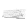 КЛАВИАТУРА A4TECH FK10, ПРОВОДНОЕ, БЕЛЫЙ/СЕРЫЙ