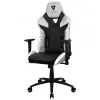 SCAUN GAMING THUNDERX3 TC5, PU PIELE, ALB