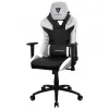 SCAUN GAMING THUNDERX3 TC5, PU PIELE, ALB