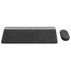 SET TASTATURA + MOUSE LOGITECH MK470, FARA FIR, NEGRU