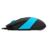 MOUSE A4TECH FM10, NEGRU/ALBASTRU