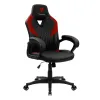 SCAUN GAMING THUNDERX3 DC1, PU PIELE, NEGRU/ROSU