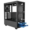 CARCASA PC GAMEMAX PANDA T802, MIDI-TOWER, ATX, NEGRU