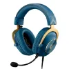 CASTI GAMING LOGITECH G PRO X, CU FIR, ALBASTRU