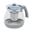 ЗАВАРОЧНЫЙ ЧАЙНИК RESTO 90510, 1,2Л, СЕРЫЙ