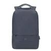РЮКЗАК ДЛЯ НОУТБУКА RIVACASE PRATER, 15.6", ПОЛИЭСТЕР, ТЁМНО-СЕРЫЙ