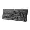 TASTATURA A4TECH FK25, CU FIR, NEGRU