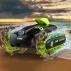 JUCARIE CU TELECOMANDA CRAZON DEFORMATION AMPHIBIOUS CAR, NEGRU/VERDE (18SL02)