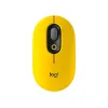 MOUSE WIRELESS LOGITECH POP, GALBEN