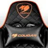 ИГРОВОЕ КРЕСЛО COUGAR ARMOR ONE, ПВХ КОЖА, ЧЕРНЫЙ/ОРАНЖЕВЫЙ