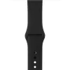 CEAS INTELIGENT APPLE WATCH SERIES 3, 42MM, CARCASA SPACE GREY DIN ALUMINIU CU BANDA SPORT NEAGRA