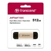 USB FLASH НАКОПИТЕЛЬ TRANSCEND JETFLASH 930C, 512ГБ, ЗОЛОТИСТЫЙ
