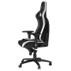 SCAUN GAMING NOBLECHAIRS EPIC, PU PIELE, NEGRU/ALB