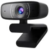 CAMERA WEB ASUS C3, FULL-HD 1080P, NEGRU