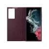 ЧЕХОЛ КНИЖКА SAMSUNG SMART CLEAR VIEW COVER FOR GALAXY S22 ULTRA, БОРДОВЫЙ