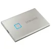 ВНЕШНИЙ ПОРТАТИВНЫЙ SSD НАКОПИТЕЛЬ SAMSUNG PORTABLE SSD T7 TOUCH,  2 TB, СЕРЕБРИСТЫЙ (MU-PC2T0S/WW)