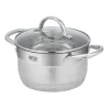 КАСТРЮЛЯ RESTO 92104, 3,6Л, НЕРЖАВЕЮЩАЯ СТАЛЬ