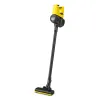 ВЕРТИКАЛЬНЫЙ БЕСПРОВОДНОЙ ПЫЛЕСОС KARCHER VC 4, ЖЕЛТЫЙ ЧЕРНЫЙ