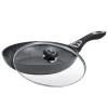 СКОВОРОДА RESTO 93153, 26СМ, ЧЁРНЫЙ