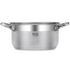 КАСТРЮЛЯ RESTO 92003, 3,6Л, 20СМ, НЕРЖАВЕЮЩАЯ СТАЛЬ
