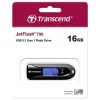 USB FLASH НАКОПИТЕЛЬ TRANSCEND JETFLASH 790, 16ГБ, ЧЁРНЫЙ