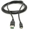 КАБЕЛЬ ДЛЯ ЗАРЯДКИ И СИНХРОНИЗАЦИИ CABLEXPERT CC-MUSB2D-1M, USB TYPE-A/MICRO-USB, 1М, ЧЁРНЫЙ