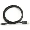 КАБЕЛЬ ДЛЯ ЗАРЯДКИ И СИНХРОНИЗАЦИИ CABLEXPERT CC-MUSB2D-1M, USB TYPE-A/MICRO-USB, 1М, ЧЁРНЫЙ