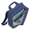 RUCSAC PENTRU LAPTOP RIVACASE EGMONT, 15.6", POLIESTER, ALBASTRU