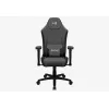 SCAUN GAMING AEROCOOL CROWN AEROWEAVE, TEXTIL, NEGRU