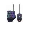 SET TASTATURA + MOUSE GEMBIRD GGS-IVAR-TWIN, CU FIR, NEGRU