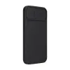 HUSA NILLKIN IPHONE 13, CAMSHIELD SILKY SILICONE, ELEGANT BLACK