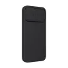 HUSA NILLKIN IPHONE 13 PRO, CAMSHIELD SILKY SILICONE, ELEGANT BLACK