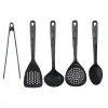 НАБОР КУХОННЫХ ПРИНАДЛЕЖНОСТЕЙ POLARIS KONTUR-5N, ЧЁРНЫЙ