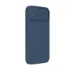 ЧЕХОЛ NILLKIN IPHONE 13, CAMSHIELD SILKY SILICONE, ТЕМНО-СИНИЙ