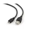 CABLU INCARCARE SI SINCRONIZARE CABLEXPERT CCP-MUSB2-AMBM-0.1M, USB TYPE-A/MICRO-USB, 0,1M, NEGRU
