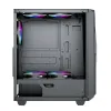 CARCASA PC GAMEMAX REVOLT, MIDI-TOWER, ATX, NEGRU