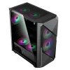 CARCASA PC GAMEMAX REVOLT, MIDI-TOWER, ATX, NEGRU