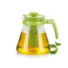 646623.25  CEAINIC DIN STICLA CU INFUZOR TEO 1.25 L, VERDE