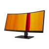 37" MONITOR LENOVO T34W-20, VA 3440X1440 WQHD, NEGRU