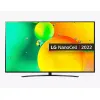 65" NANOCELL SMART TV LG 65NANO766QA, 3840X2160 4K UHD, WEBOS, NEGRU