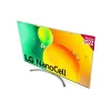 55" NANOCELL SMART TV LG 55NANO786QA, 3840X2160 4K UHD, WEBOS, ARGINTIU