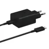 INCARCATOR SAMSUNG FAST TRAVEL CHARGER EP-T4510 45W, NEGRU