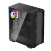 КОМПЬЮТЕРНЫЙ КОРПУС DEEPCOOL CC560 ARGB, MIDI-TOWER, ATX PS2 , ЧЁРНЫЙ