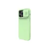 HUSA NILLKIN IPHONE 14 PRO, CAMSHIELD SILKY SILICONE, VERDE