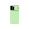 HUSA NILLKIN IPHONE 14 PRO, CAMSHIELD SILKY SILICONE, VERDE