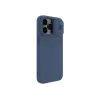 HUSA NILLKIN IPHONE 14 PRO, CAMSHIELD SILKY SILICONE, ALBASTRU